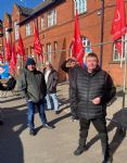 Go North West bus strike Queen's Road depot